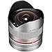 Rokinon RK8MS-E 8mm F2.8 Series 2 Fisheye Lens for Sony E Cameras, Silver