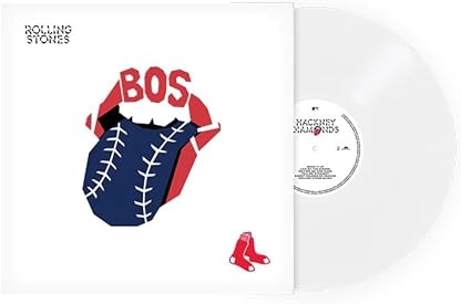 Hackney Diamonds (Vinil Branco / Vermelho, Edição Limitada) por The Rolling Stones, capa do álbum