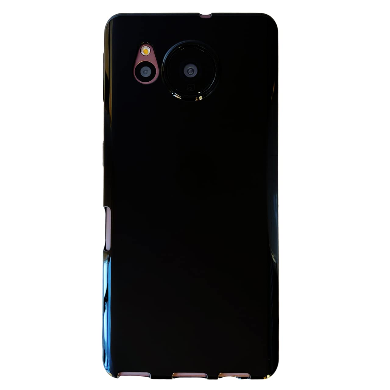 Amazon.co.jp: AQUOS sense7 plus A208SH [Black TPU] case cover 