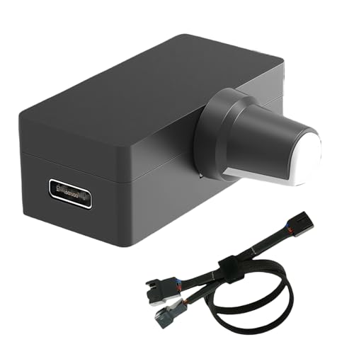 Thewasc Regulador De Velocidad del Motor PWM Práctico con Conexión Divisor Motores Ajustables Control Velocidad para Control Dispositivos Variouos Controlador Motor Instalación Fácil