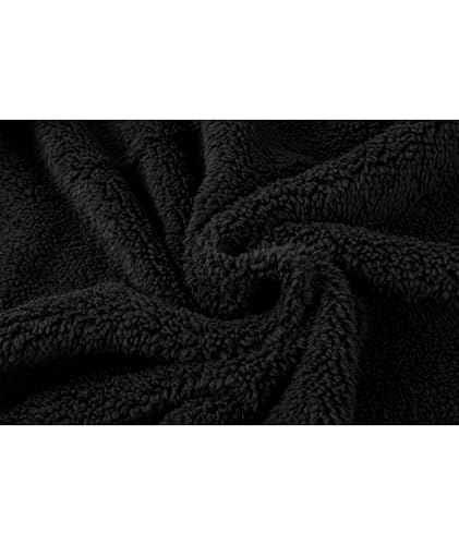 Image of ZITY Men's Flannel Hooded Jacket Fleece Sherpa Lined Plaid Shirts Jackets Zip Up Sweatshirt Hoodies for Men with 4 Pockets