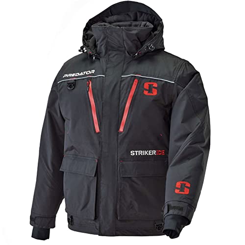 Image of Striker Men's PrеdatоrJacket|Cold Weather Durable Windproof Water-Resistant Breathable Outdoor Ice Fishing Jacket