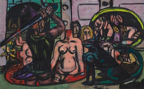 Tableaux peinture sur toile Le dernier devoir de Persée par Max Beckmann 60x90cm