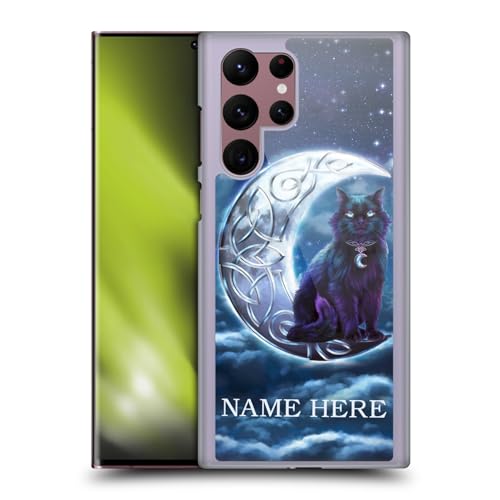 Chat Noir Coque Dure pour Samsung Galaxy S22 Ultra avec design mystique de Brigid Ashwood