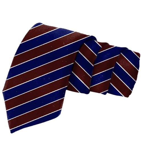 Image of BLACKSMITH Black & Grey Stripe Neck Tie for Office Wear, Formal Ties for Men - 3 inch Smart Width Necktie
