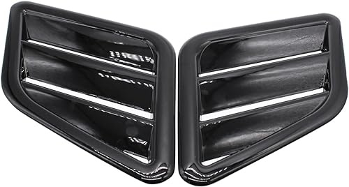 Grille d'aération du moteur compatible Ford Focus Fiesta couvercle de capot noir