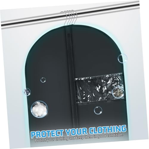 Zerodeko Garment Bag Pockets Suit Bag for Men Wedding Dress Travel and Easy to Wash3