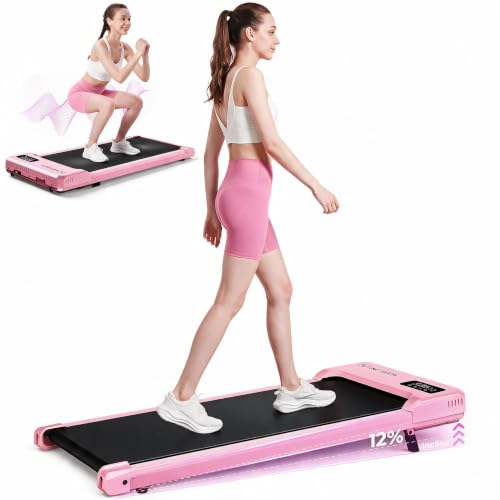 Walking Pad with Vibration Plate: Under Desk Treadmill with Incline