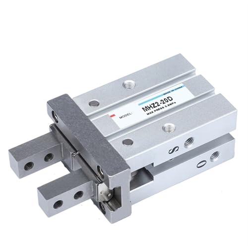 Vérin de préhension MHZ2 double effet à double guidage rigide