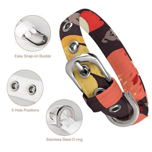 Collier pour chien mignon coq idéal pour la promenade
