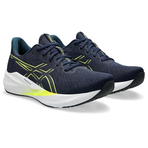 ASICS Versablast 4   Zapatos deportivos para hombre, Medianoche/Citron, 42.5 EU