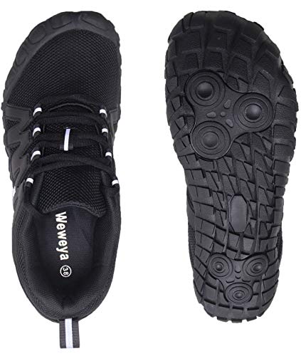 Weweya Barefoot Shoes for Women Minimalist Running Cross Training Shoe 5