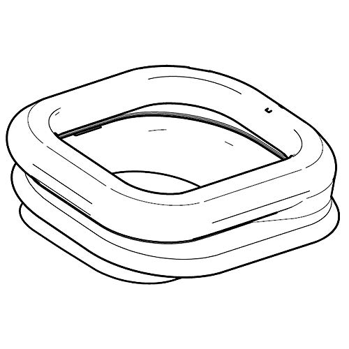 SAMSUNG DA97-13431A Refrigerator Dispenser Ice Chute Cap Genuine Original Equipment Manufacturer (OEM) Part