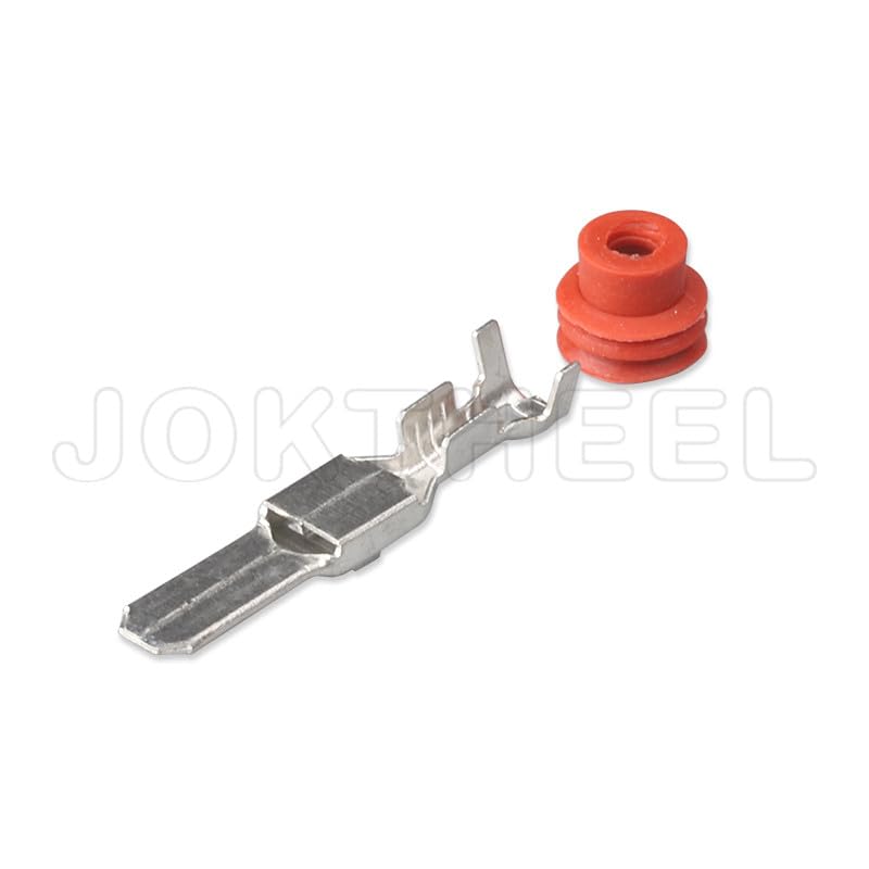 Wiring Connecting Terminals 1/5/10/20 Sets kit 1 pin Way Gray Male Sealed Waterproof Wire Harness Connector Plug Electrical Wire car Truck connectors - (Color: Male Set, Package: 20 Sets)