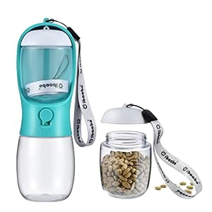 Cibaabo Dog Water Bottle with Food ...