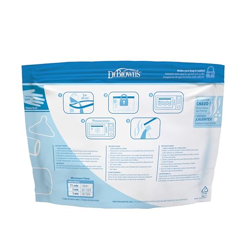 Dr. Brown's Sacos para Esterilizador a Vapor para Micro-Ondas