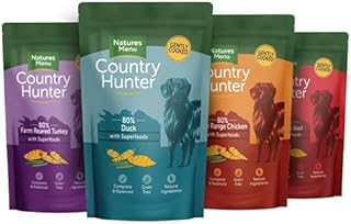 Natures Menu Country Hunter Natures Menu Superfood Selection Pouches for Dogs, 150 g, 3 Count (Pack of 12)