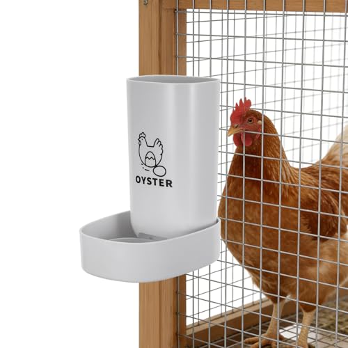 Mangeoire pour poulets SOIMISS distributeur double compartiment
