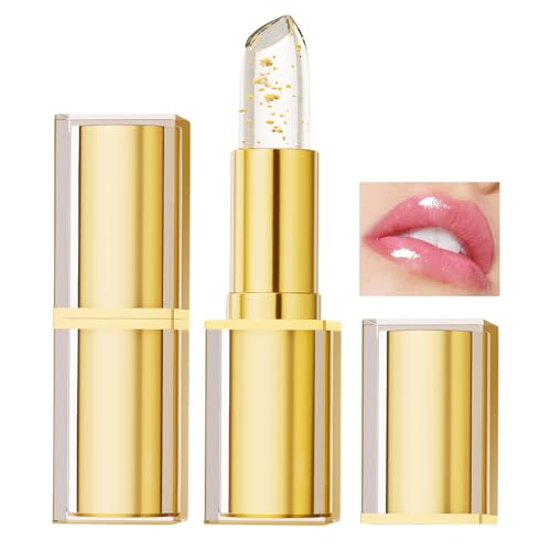 Sulily Color Changing Lipstick pH Skin-Adaptive Lipstick Clear Lip stick That Changes Color Ph Lip stick Color Changing Long Lasting & Moisturizing Lip Gloss for Lip Balm Birthday Gifts for Women