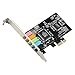 PCI-E1X 4.1 5.1 Sound Card Computer Stereo PCIe Audlo Extend Adaptier Game Music 6CH 4CH Speed PCI Board New 2026 High for Reliable Electronic Component, Precision, Stable Performance