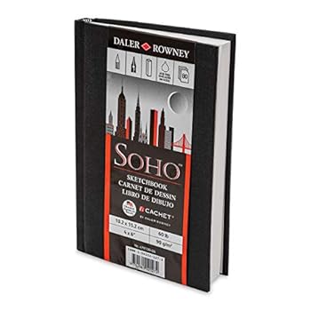 Hardcover Soho Sketch Book 4X6 Book