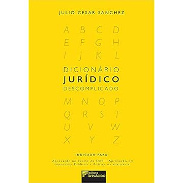Capa do livro Dicionário Jurídico Descomplicado