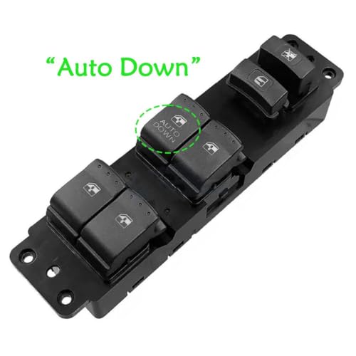 Bouton lève-vitre pour Ssangyong Actyon Kyron 2007-2009 commande avant gauche