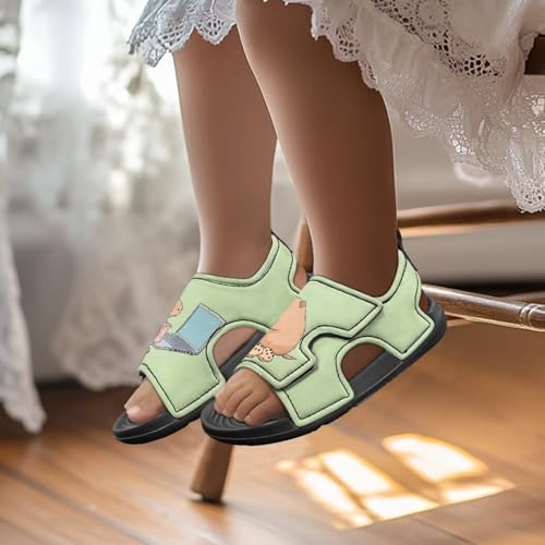 Nylon buckle Daisy Floral Hamster Kids' Sandals for Boys Suitable for Outdoor Play Fashioned Walking Shoes3