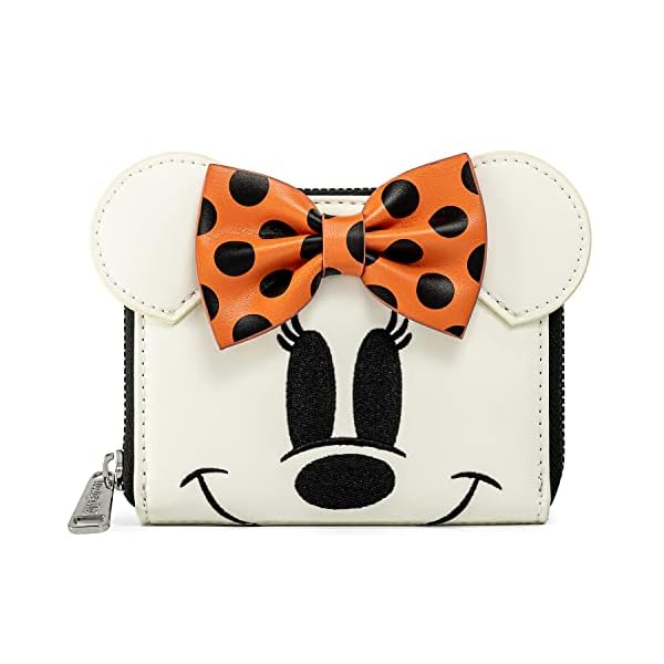 Loungefly Disney Ghost Minnie Glow in the Dark Wallet