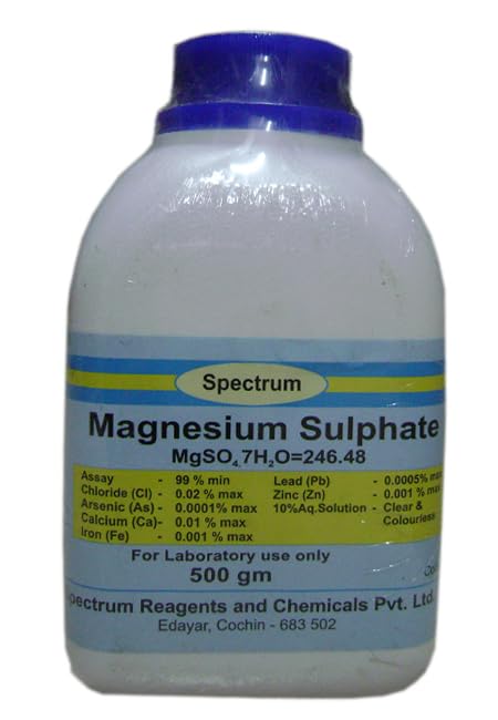 SPECTRUM MAGNESIUM SULPHATE 99% 500GMS