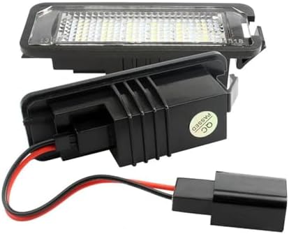 Mirror Indicator Light Car License Plate LED Lights