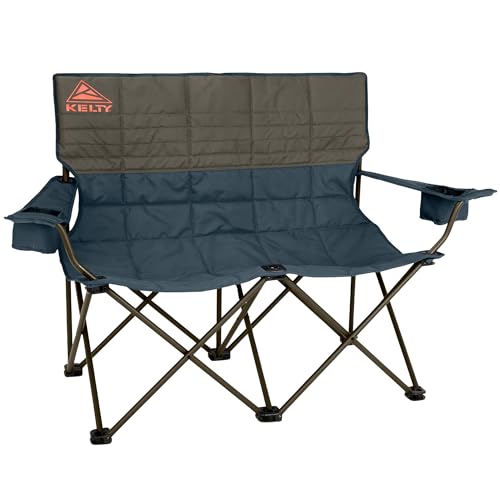 Kelty Loveseat Oversized 2-Person Heavy Duty Folding Camp Chair, Double Seat for Soccer Games,...