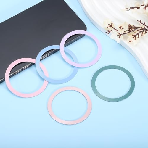 Anillos adaptadores magnéticos uxcell universal kit conversión rosa 6