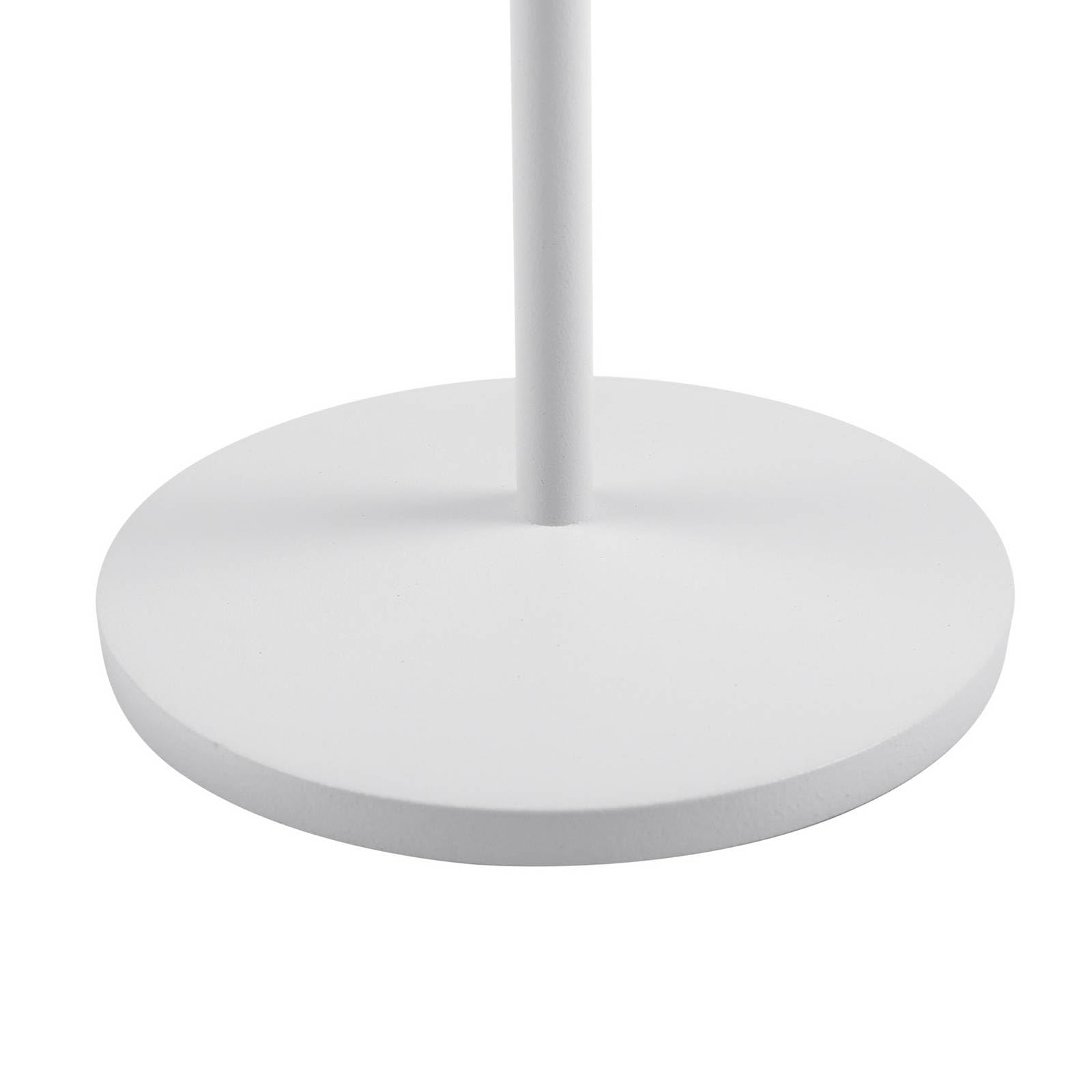 Lindby LED Esali dimmbar (Modern) in Weiß aus Aluminium (1 flammig,) Wohnzimmerleuchte