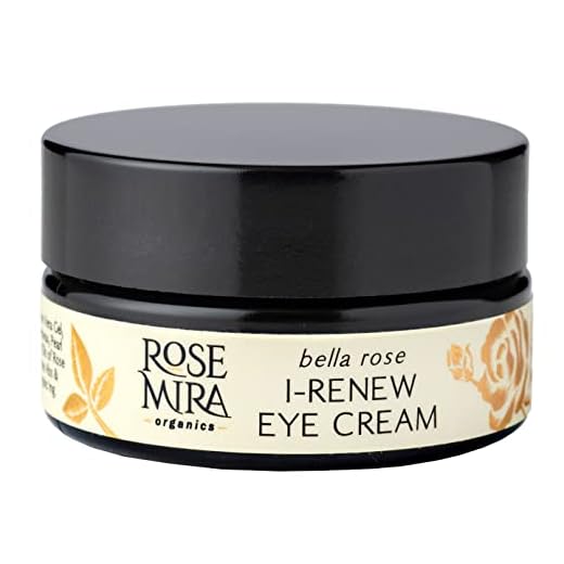 Bella Rose I-Renew Natural Eye Cream - 1 Month Supply - Use for Under Eye Dark Circles Eye Bags and Puffiness, Anti Aging and Anti Wrinkle Eye Cream Organic Rose Essential Oil - Made in USA