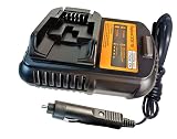 DCB119 Car Charger Replace Dewalt 20v 12V Battery Charger DCB119 to Charge DCB201 DCB202 DCB203 DCB2
