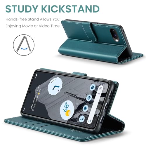 FLIPALM Card Holder Wallet Case for Google Pixel 10a, Green by FLIPALM - Used condition - Image 4