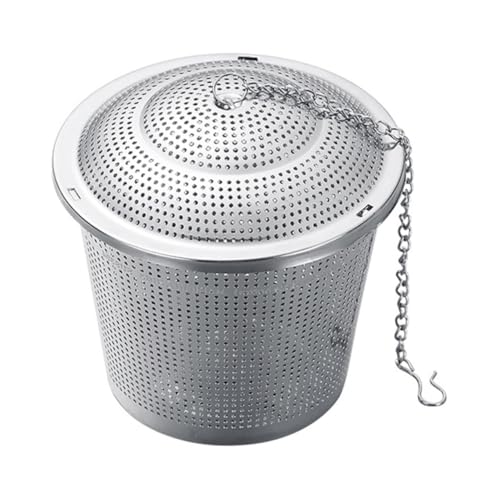 DIYEAH Colino Spezie in Acciaio Inossidabile Filtro Maglia Fine per Tisane e Infusi Setaccio per Pentole e Hot Pot Uso Domestico e Ristorante Facile da Pulire e Antiruggine