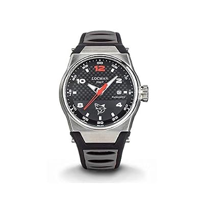 Orologio Uomo Nuovo Mare Automatico Grigio Locman