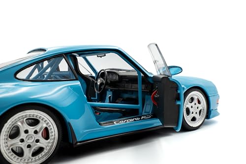 Solido 1:18 Porsche 911 (993) Riviera Blue 1997 miniatura 6