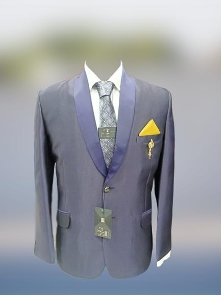 Image of Four Piece Suit Coat Pant Set Standard and Official Suit for Boy's and Men Color Purple