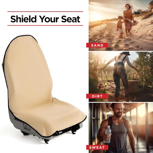 Funda protectora absorbente de asiento para Alfa Romeo Tonale 2025+ con tejido transpirable 7