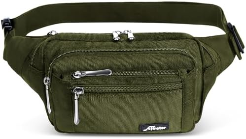 Waist Pack Bag Fanny Pack for Men&Women Hip Bum Bag with Adjustab...