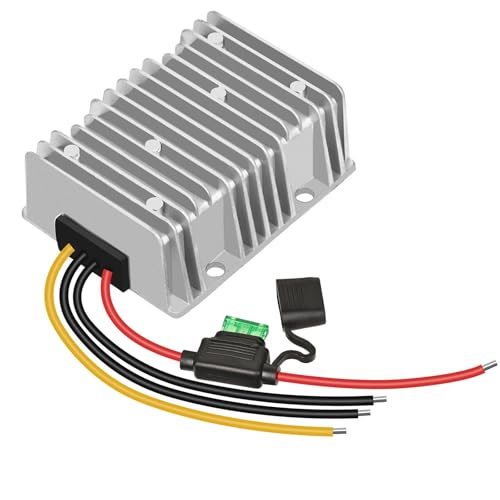 Convertisseur 18V-48V vers 12V 30A réducteur tension pour voiture