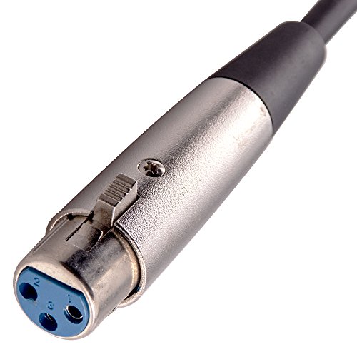 Seismic Audio - Saxrc1 - Xlr Female To Rca Male 1' Patch Cable #TOP1