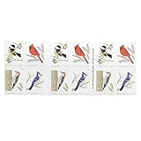 Birds in Winter - 2018 U.S. Forever First Class Postage Stamp U.S. Forever 50 Cents, Four Winters Winged Beauties Sheets Sets - Book 20 Stamps
