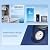 GLACIER FRESH GFU03 Reverse Osmosis System 800 GPD, No Electric/Noise, 3:1 Pure to Drain, 5-Stage Tankless Under-Sink Water Filter System, Filtration Accuracy 0.0001?m, for Any Under-Sink Setting