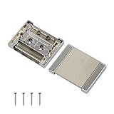 agarraderas para muebles de cocina ✷ Embalaje Perfecto: El paquete de manijas del cajón de hardware contiene 4 tornillos y 2 manijas de puerta de acero inoxidable envueltas individualmente.