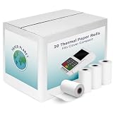 PaperPlanet Thermal Receipt Paper for Clover Compact POS C801 | 30 Rolls