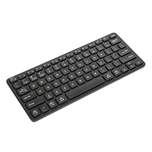 Targus Teclado Bluetooth Compacto para Dispositivos múltiples (versión del Reino Unido), Negro AKB862UK